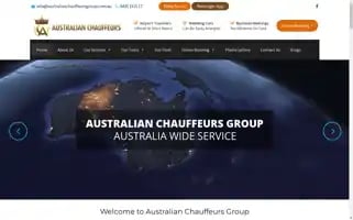 Australianchauffeursgroup.com.au Screenshot 2024-07-09 11:45:33