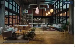 Kloehotel.com Screenshot 2024-04-25 03:34:25