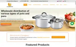 Cwcookwaremanufacturer.com Screenshot 2024-06-18 20:02:30