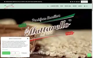 Pastificiobarillari.it Screenshot 2024-05-21 22:35:31