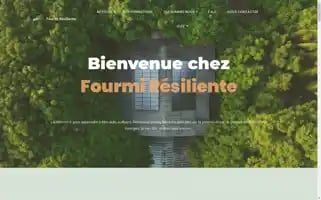 Fourmiresiliente.com Screenshot 2024-05-28 11:34:06