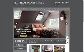Peckhamroomshotel.com Screenshot 2024-04-18 19:26:46