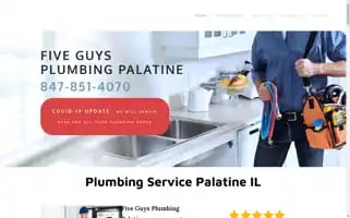 Fiveguysplumbingpalatine.com Screenshot 2024-06-13 14:02:37