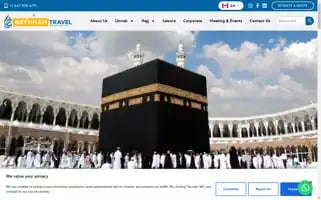 Bayyinahtravel.com Screenshot 2024-04-17 14:32:31