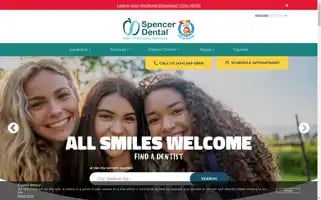 Spencerdentalgroup.com Screenshot 2024-05-14 01:10:26