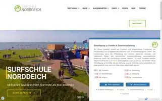 Surfschule-norddeich.de Screenshot 2024-06-11 08:46:22