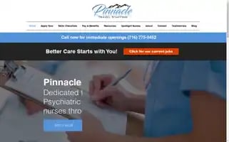 Pinnacletravelstaffing.com Screenshot 2024-04-19 10:58:23