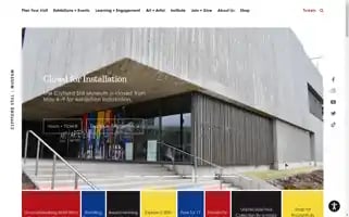 Clyffordstillmuseum.org Screenshot 2024-05-09 04:38:34