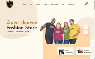 Openheavenfashionstore.com Screenshot 2024-05-22 22:52:36