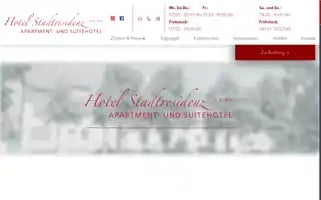 Stadtresidenz-hotel.de Screenshot 2024-04-15 18:11:58