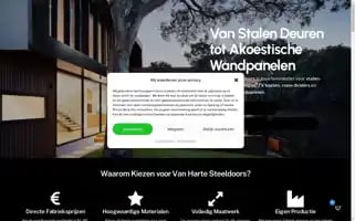 Vanharte-steeldoors.nl Screenshot 2024-05-22 08:32:32
