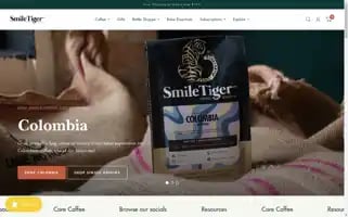 Smiletigercoffee.com Screenshot 2024-05-05 21:45:37