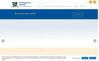 Collingwoodschool.org.uk Screenshot 2024-06-12 20:56:42