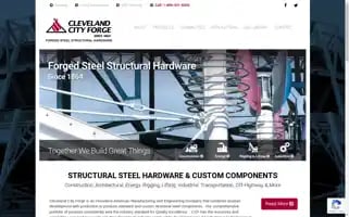 Clevelandcityforge.com Screenshot 2024-06-30 07:56:12