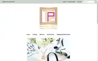 Thepinkchalet.com Screenshot 2024-05-05 21:42:07