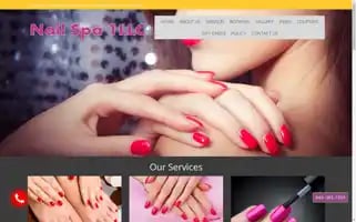 Nailspa1conway.com Screenshot 2024-05-16 09:21:22