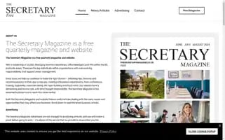 Thesecretarymagazine.co.uk Screenshot 2024-07-02 03:27:45