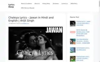 Lyricsdeep.com Screenshot 2024-05-25 07:13:19