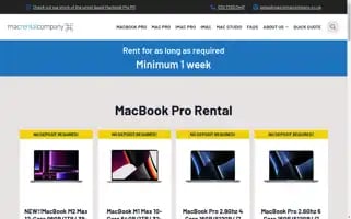 Macrentalcompany.co.uk Screenshot 2024-05-12 19:38:48