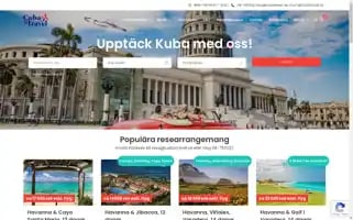 Cubatravel.se Screenshot 2024-04-14 08:59:37