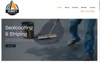 Anthonyssealcoatingandstriping.com Screenshot 2024-04-25 21:57:59