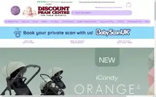 Discountpramcentre.co.uk Screenshot 2024-05-09 10:34:37