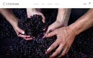 Utzingerwines.com Screenshot 2024-05-18 10:55:30