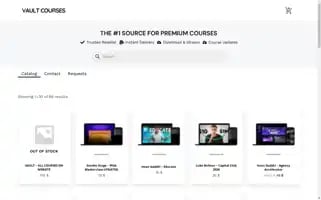 Vaultcourses.com Screenshot 2024-05-29 00:34:32