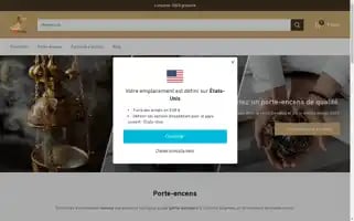 Porte-encens.fr Screenshot 2024-04-27 13:44:23