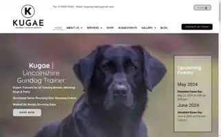 Kugaegundogs.uk Screenshot 2024-05-18 12:33:17