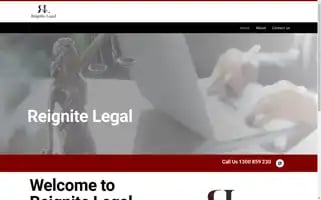 Reignitelegal.com.au Screenshot 2024-06-28 18:36:58