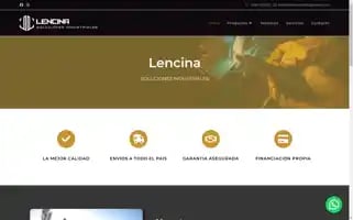 Lencinasolucionindustrial.com.ar Screenshot 2024-05-25 15:20:17