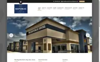 Therepublichotelbiglake.com Screenshot 2024-04-16 21:46:02