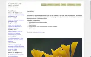 Mycosphere.org Screenshot 2024-06-30 05:44:20