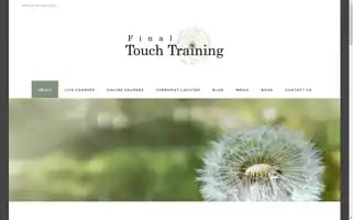 Finaltouchtraining.com Screenshot 2024-05-09 17:10:55