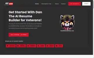 Bestmilitaryresume.com Screenshot 2024-06-27 07:07:22