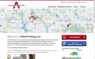 Alliedparkinginc.com Screenshot 2024-07-03 16:57:00