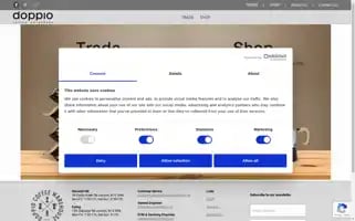 Doppiocoffee.co.uk Screenshot 2024-06-12 06:30:23