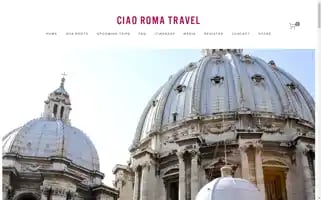 Ciaoromatravel.com Screenshot 2024-04-26 23:24:24
