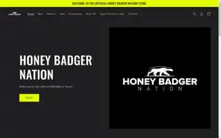 Honeybadgermerch.com Screenshot 2024-04-27 10:45:46