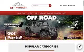 Highcountryoffroad.com Screenshot 2024-05-18 19:49:34