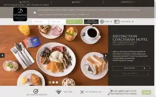 Distinctionhotelscoachman.co.nz Screenshot 2024-04-18 10:31:00
