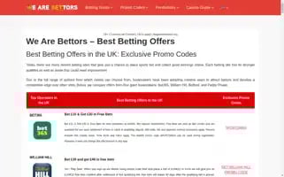 Wearebettors.com Screenshot 2024-05-15 00:45:20