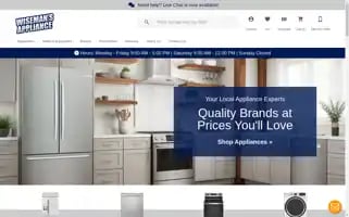 Wisemanappliance.com Screenshot 2024-05-15 04:18:56