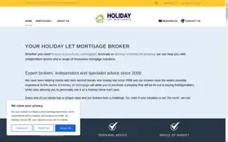 Holidayletmortgages.co.uk Screenshot 2024-07-06 01:17:49