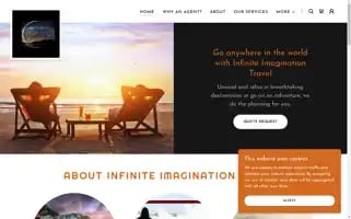 Infiniteimaginationtravel.com Screenshot 2024-04-12 06:35:54