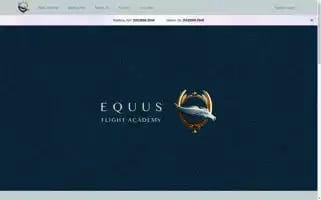 Equusflightacademy.com Screenshot 2024-04-24 09:25:28