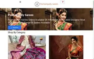 Pochampallysarees.online Screenshot 2024-05-29 00:48:18