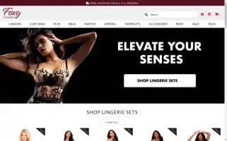 Foxylingerie.com Screenshot 2024-05-09 19:04:22