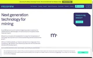 Micromine.com Screenshot 2024-06-27 13:04:37